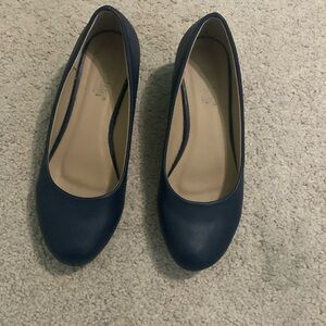 Blue Wedges.  Size 7